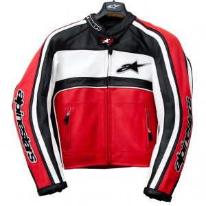 Alpinestars Non-Perforated Leather Motorcycle Jacket